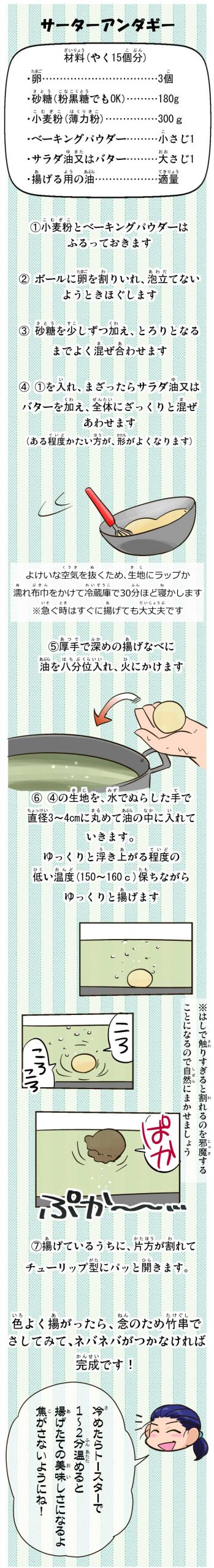 サーターアンダギー レシピで作ってみた編 おきオタ